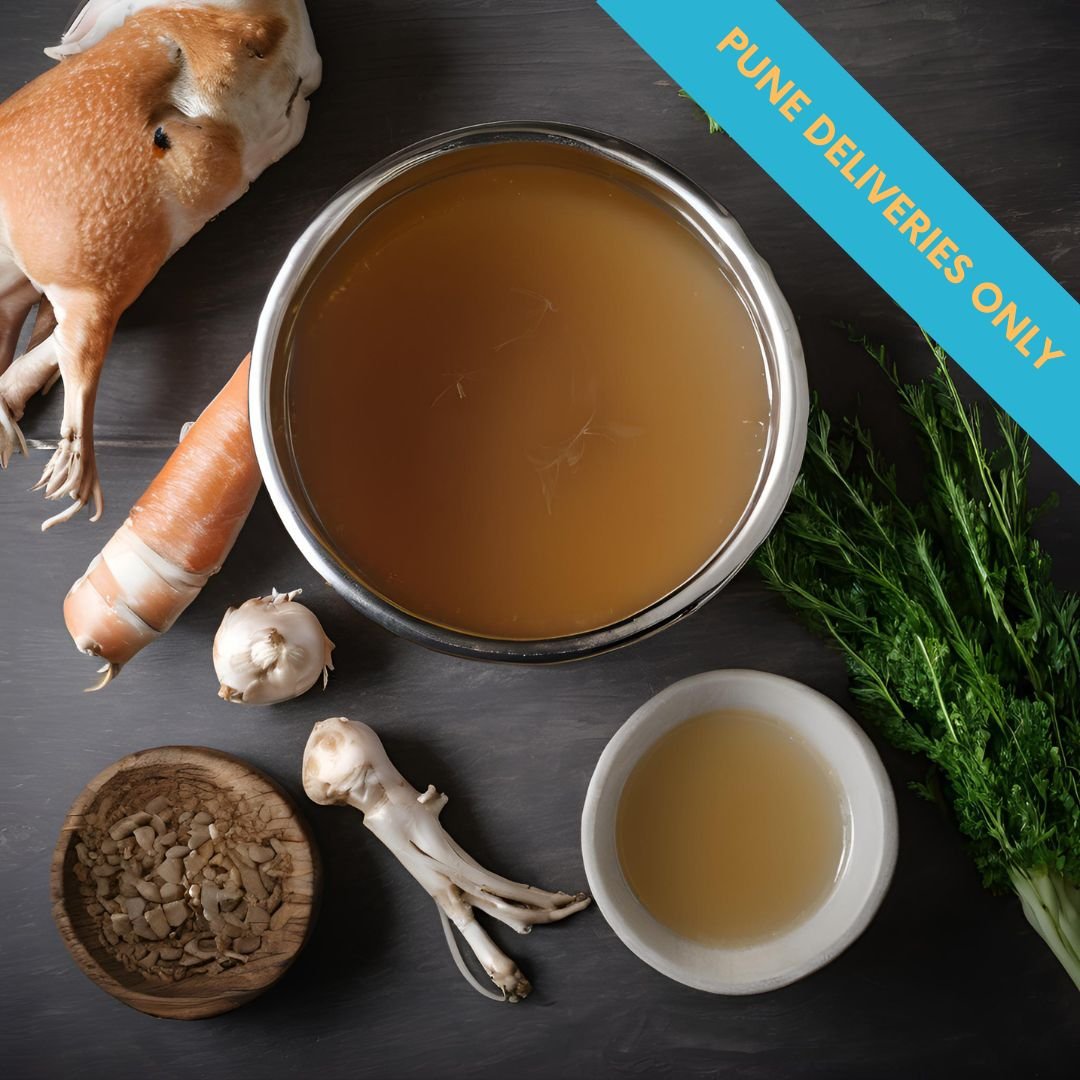 Slow-Cooked Meaty Bone Broth